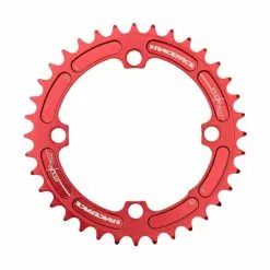 Plato RACE FACE NARROW WIDE 104 Mm Rojo - Endubikes