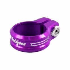 Abrazadera De Tija HOPE 38,5 Mm Con Tornillo - Endubikes -BiciMax Ventas Abrazadera de tija HOPE 349 mm con tornillo lila 2