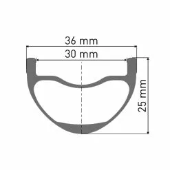 DT Swiss HXC 1501 Spline One LS!! -BiciMax Ventas DT Swiss HXC 1501 Spline One LS perfil