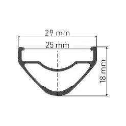 DT SWISS XR 391 - Endubikes -BiciMax Ventas DT Swiss XR 391 Perfil