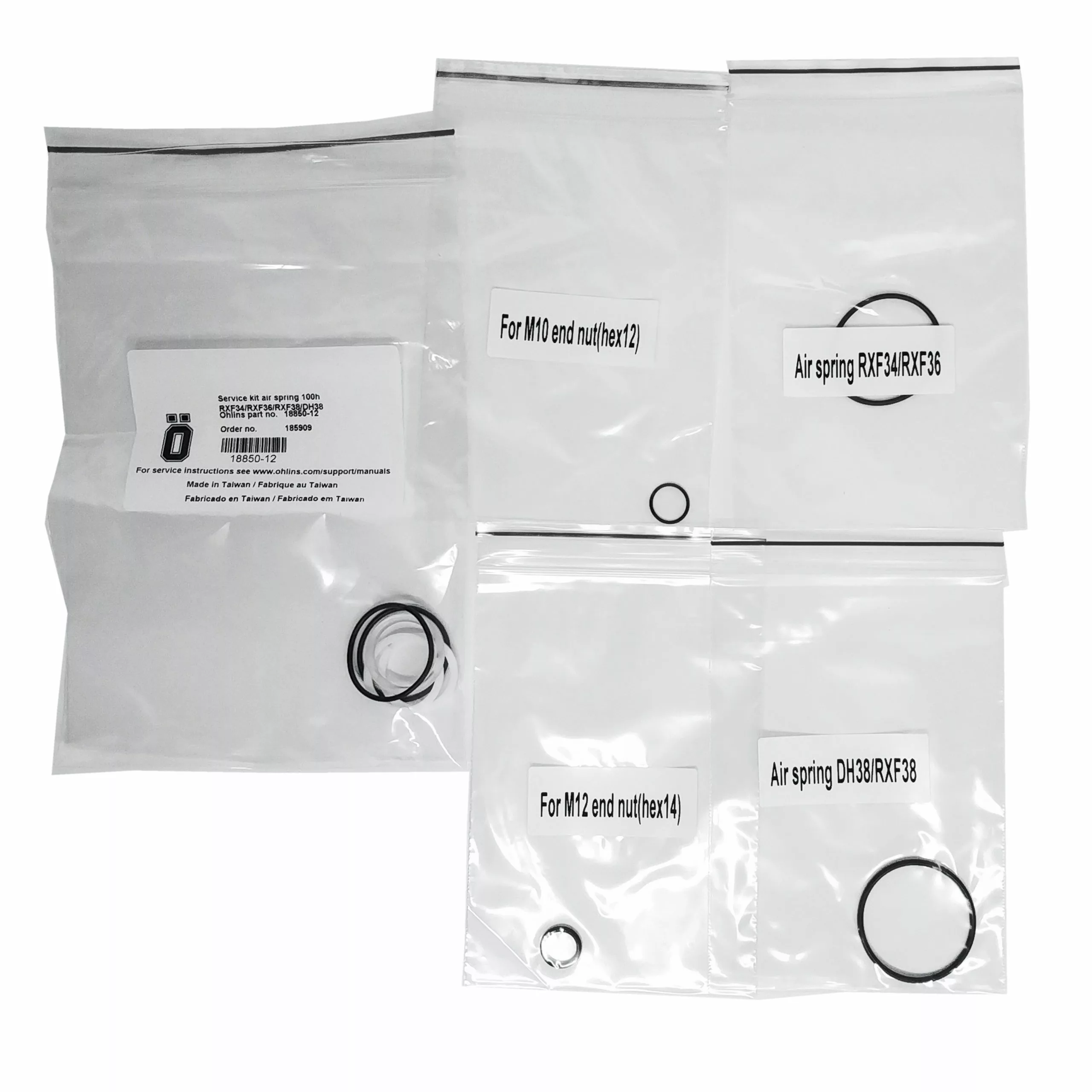 Kit Ohlins Air Spring 100h RXF34/RXF36/RXF38/DH38 - Endubikes 3 Kit Ohlins Air Spring 100h RXF34/RXF36/RXF38/DH38 - Endubikes