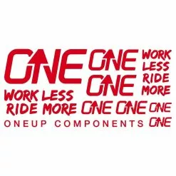 Nuevo Manillar OneUp Carbon E-Bar Para EBikes! -BiciMax Ventas OneUp Components Decal Red 966 1