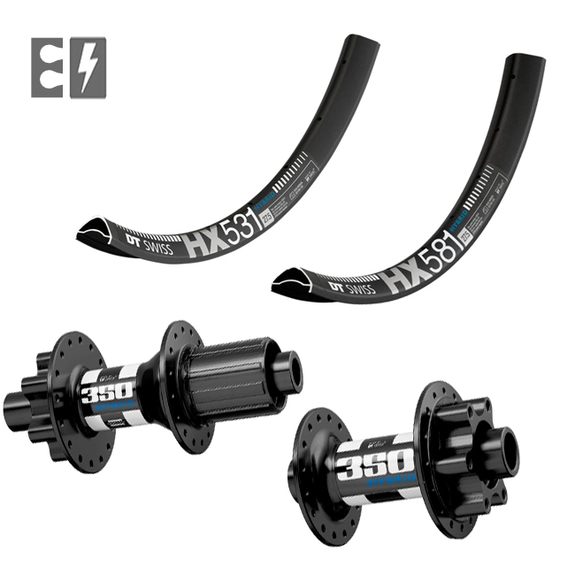 Ruedas A La Carta CW Ebike DT Swiss HX Con DT Swiss 350 Hybrid - Endubikes 3 Ruedas A La Carta CW Ebike DT Swiss HX Con DT Swiss 350 Hybrid - Endubikes