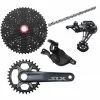 Grupo Shimano SLX 12V Con Cassette Sunrace 11-50!! -BiciMax Ventas SLX NEGRE