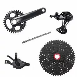 Grupo Shimano XT 12v M8100 Con Cassette Sunrace!
