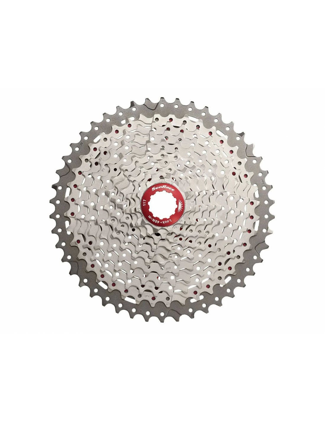 Cassette Sunrace X8 Metal Champagne 11V.(11-46) 3 Cassette Sunrace X8 Metal Champagne 11V.(11-46)