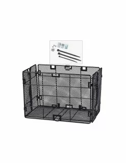 Asista Cesta De Compras Plagable Montaje Fijo 32X18X23Cm,