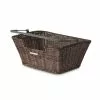 Cesto Delantero/trasero BASIL Capri Flex Mimbre Sintético Marrón (42x32x20 Cm) -BiciMax Ventas cesta trasera basil capri flex 40x31x18cm