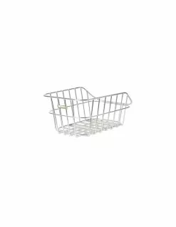 BASIL Cesta Trasera Cento Fijo Aluminio 45X33X21 Cm