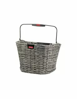 Cesto Delantero Klickfix Structura Mimbre Sin Adaptador 34X25X27 16L