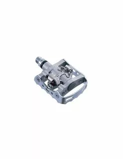 Pedales Shimano M324 SPD Plata Con Calas SM-SH56