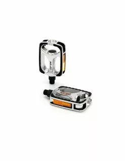 Pedales XLC PD-C03 Confort Aluminio Plata