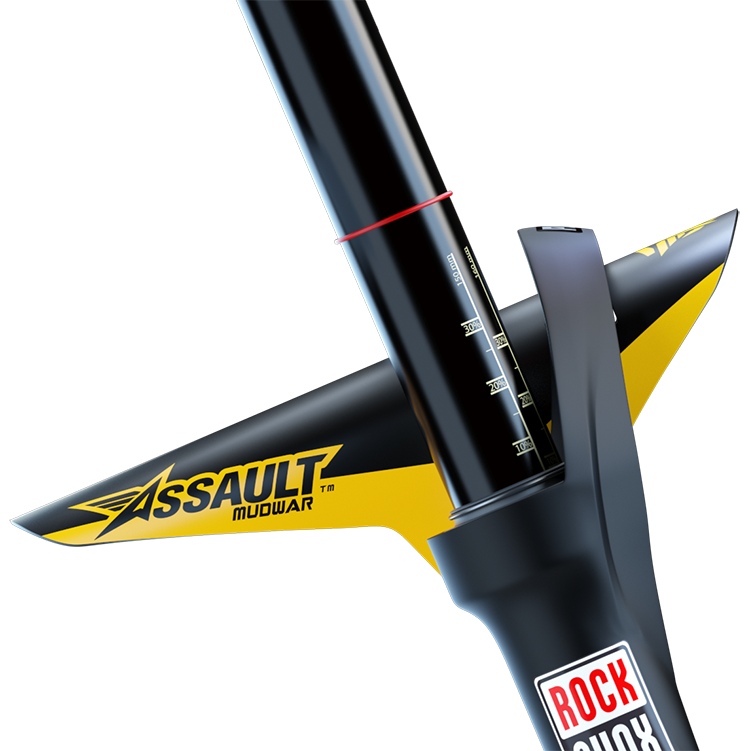 Guardabarros MUDWAR Front - Endubikes 4 Guardabarros MUDWAR Front - Endubikes - Imagen 2